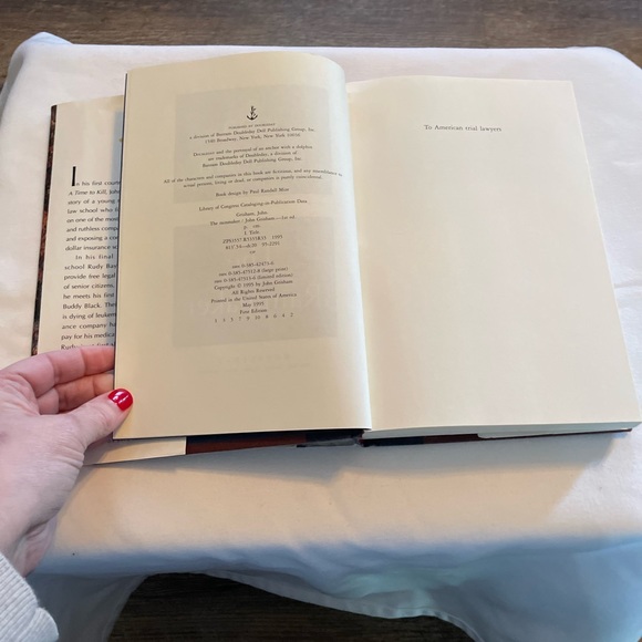 Vintage 1st edition John Grisham The Rainmaker May 1995 good condition - Picture 5 of 7